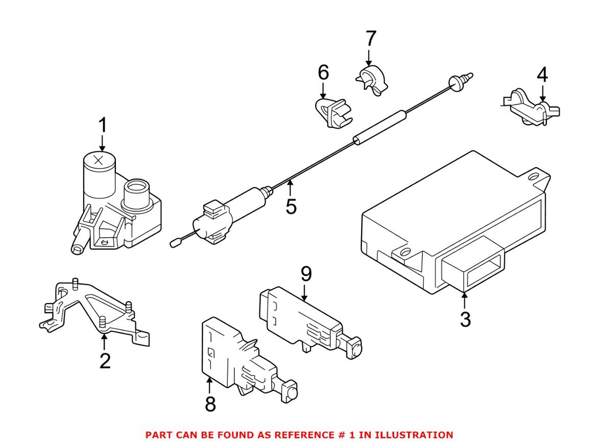 BMW Cruise Control Actuator 65718369027 - Genuine BMW